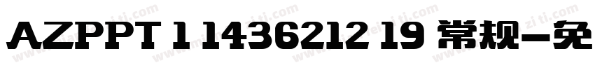 AZPPT 1 1436212 19 常规字体转换